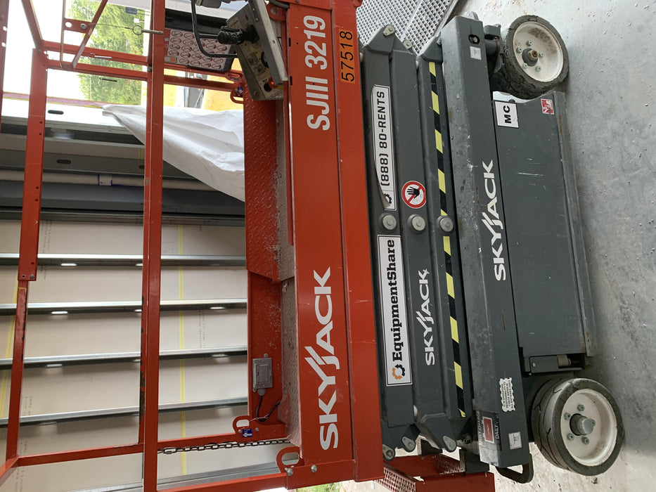 2016 Skyjack SJIII-3219 Standard Rental Specs