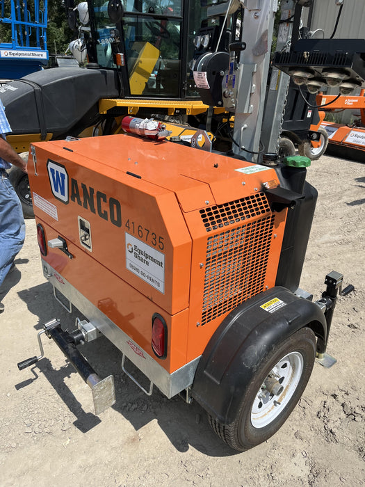 2024 Wanco WLTT-4MM4K Diesel, Deep Sea Controller, Shore Power Plug, Auto Start, (4) 350W LED Floodlights, 4kW Generator, 60 Gal Fuel Tank, 2" Ball, T3