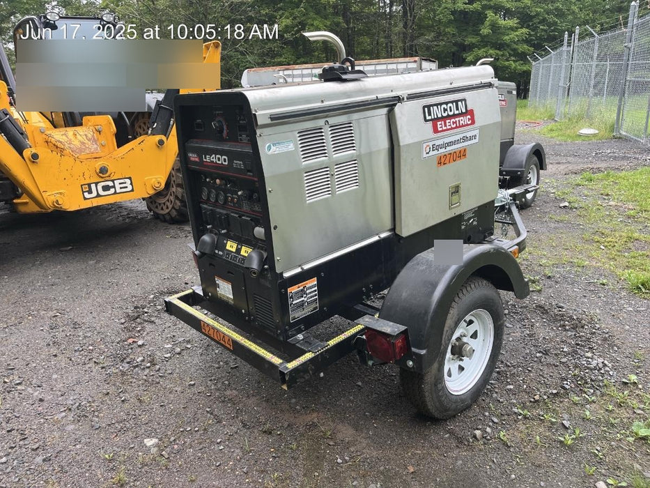 2024 Lincoln Electric LE400 Kubota V1505, Trlr, Cable Rack, Light Kit, ES Decals, T3