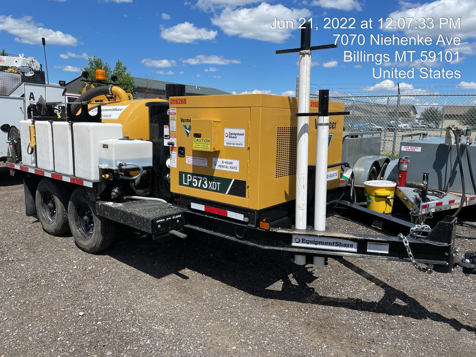 2022 Vac-Tron LP573XDT T4 Koehler Diesel Engine, 500 Gallon Debris Tank, x2 100 Gallon Water Tanks