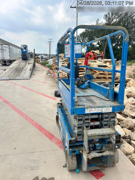 2019 Genie GS-1930 Fixed Rails with Chain Entry