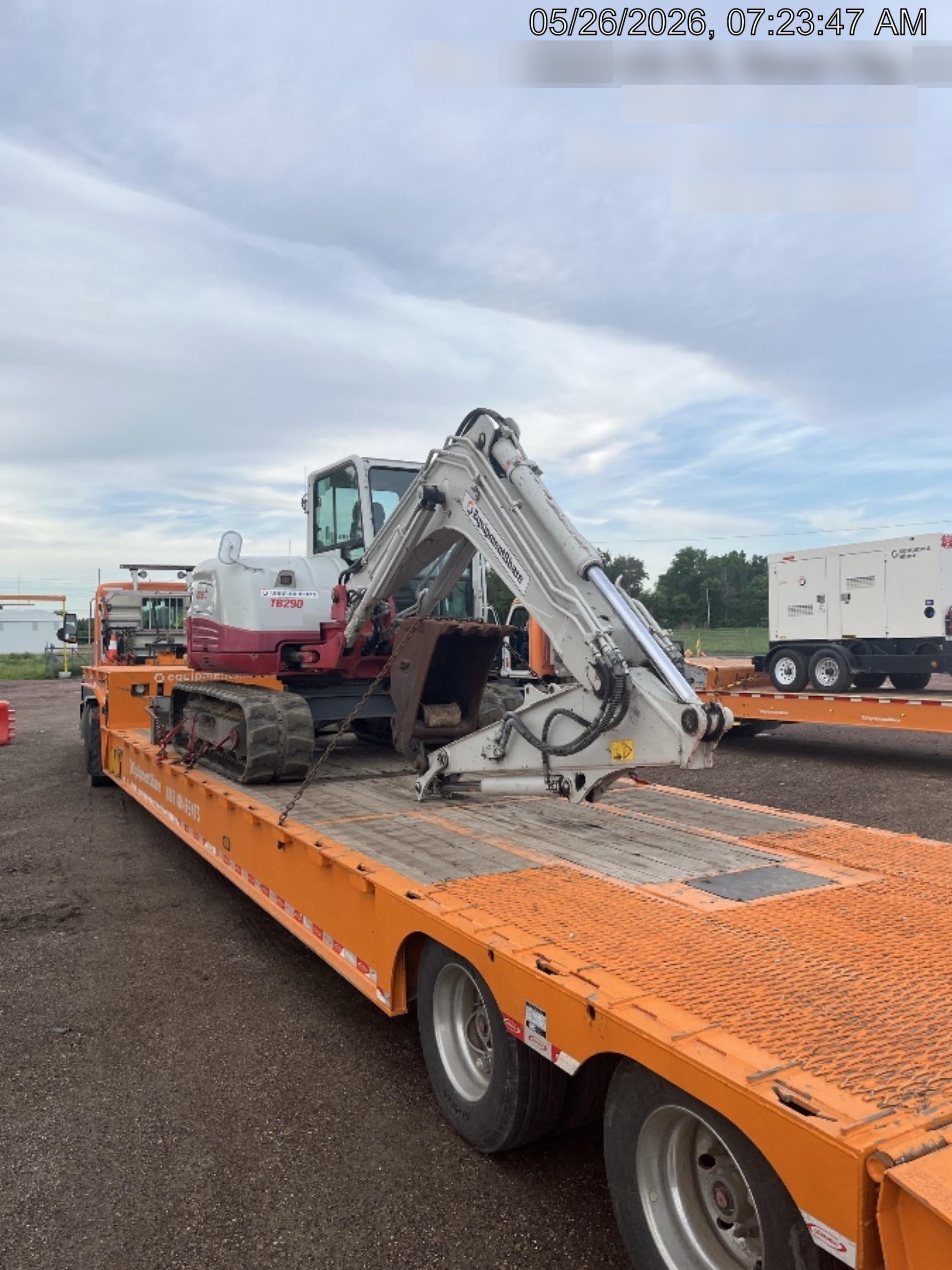 2019 Takeuchi TB290 Cab/Heat/AC Rubber tracks, Dozer blade, Travel alarm, Auxiliary hydraulics Manual QC, Hydraulic thumb, 18", 24", and 36" Buckets