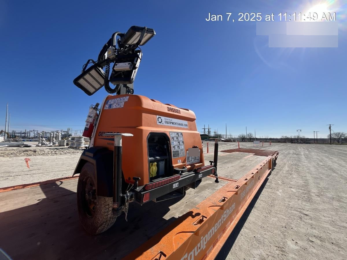 2024 Generac MLT2 Diesel, Flex Switch 120V Input, Powerzone Controller, 
(4) 320W LED Lights, 4kW Generator, 39.9 Gal Fuel Tank, 2" Ball, T3