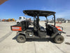 2022 Kubota RTV-X1140W-H Plastic Canopy, Windshield Acrylic Clear, LED Strobe Light, Wire Harness Kit, Back up Alarm