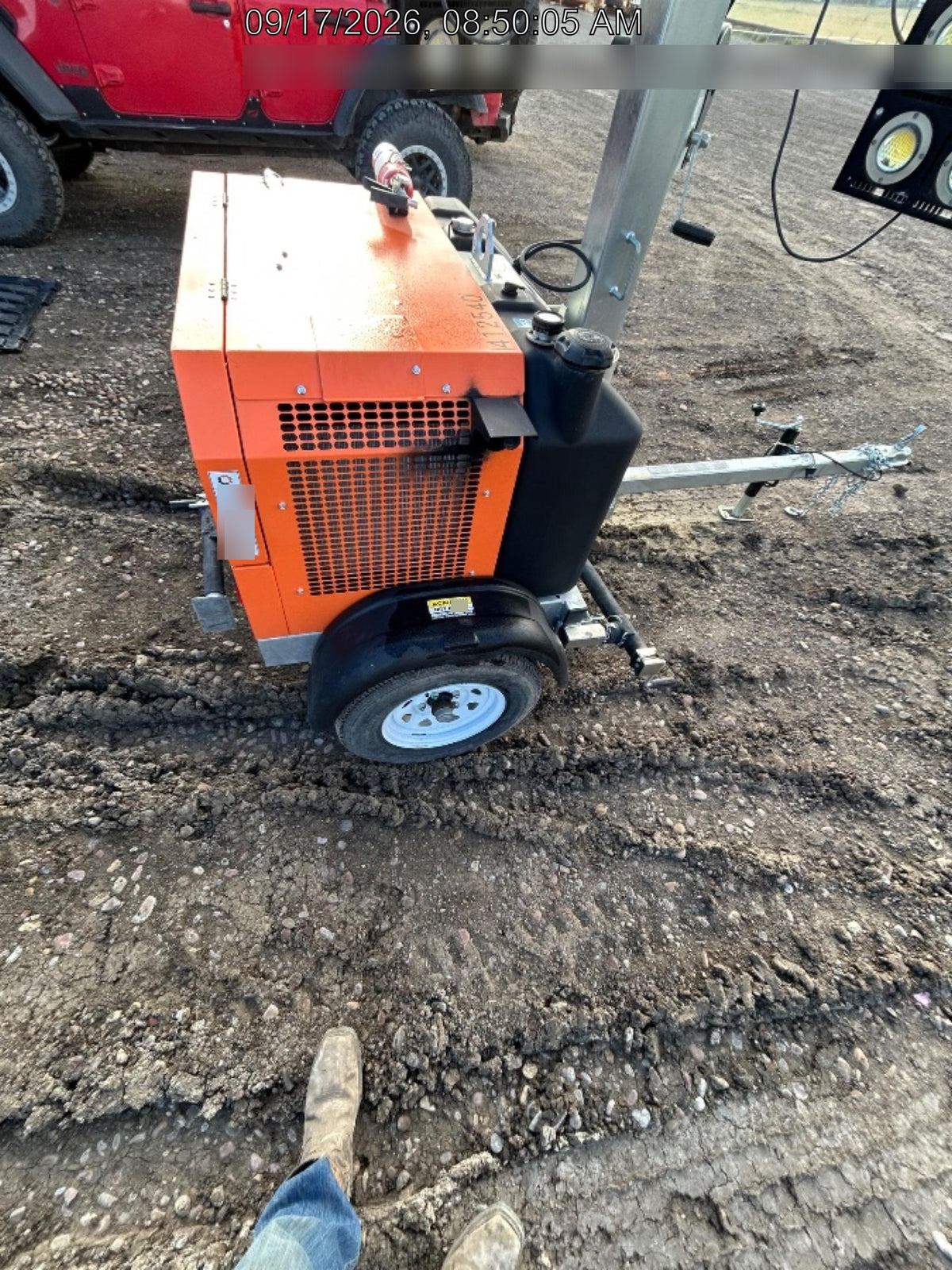 2024 Wanco WLTT-4MM4K Diesel, Deep Sea Controller, Shore Power Plug, Auto Start, (4) 350W LED Floodlights, 4kW Generator, 60 Gal Fuel Tank, 2" Ball, T3