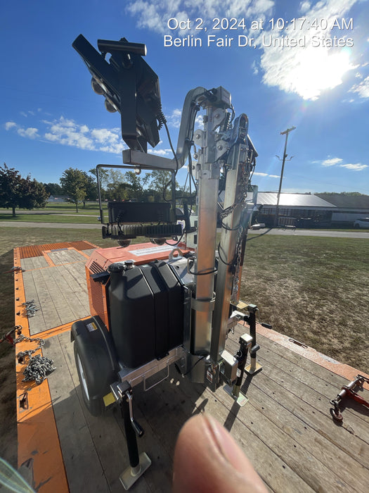 2024 Wanco WLTT-4MM4K Diesel, Deep Sea Controller, Shore Power Plug, Auto Start, (4) 350W LED Floodlights, 4kW Generator, 60 Gal Fuel Tank, 2" Ball, T3