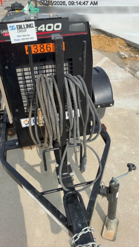 2024 Lincoln Electric LE400 Kubota V1505, Trlr, Cable Rack, Light Kit, ES Decals, T3