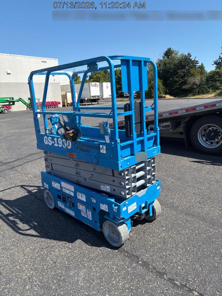 2020 Genie GS-1930 Standard Machine, 800W Inverter