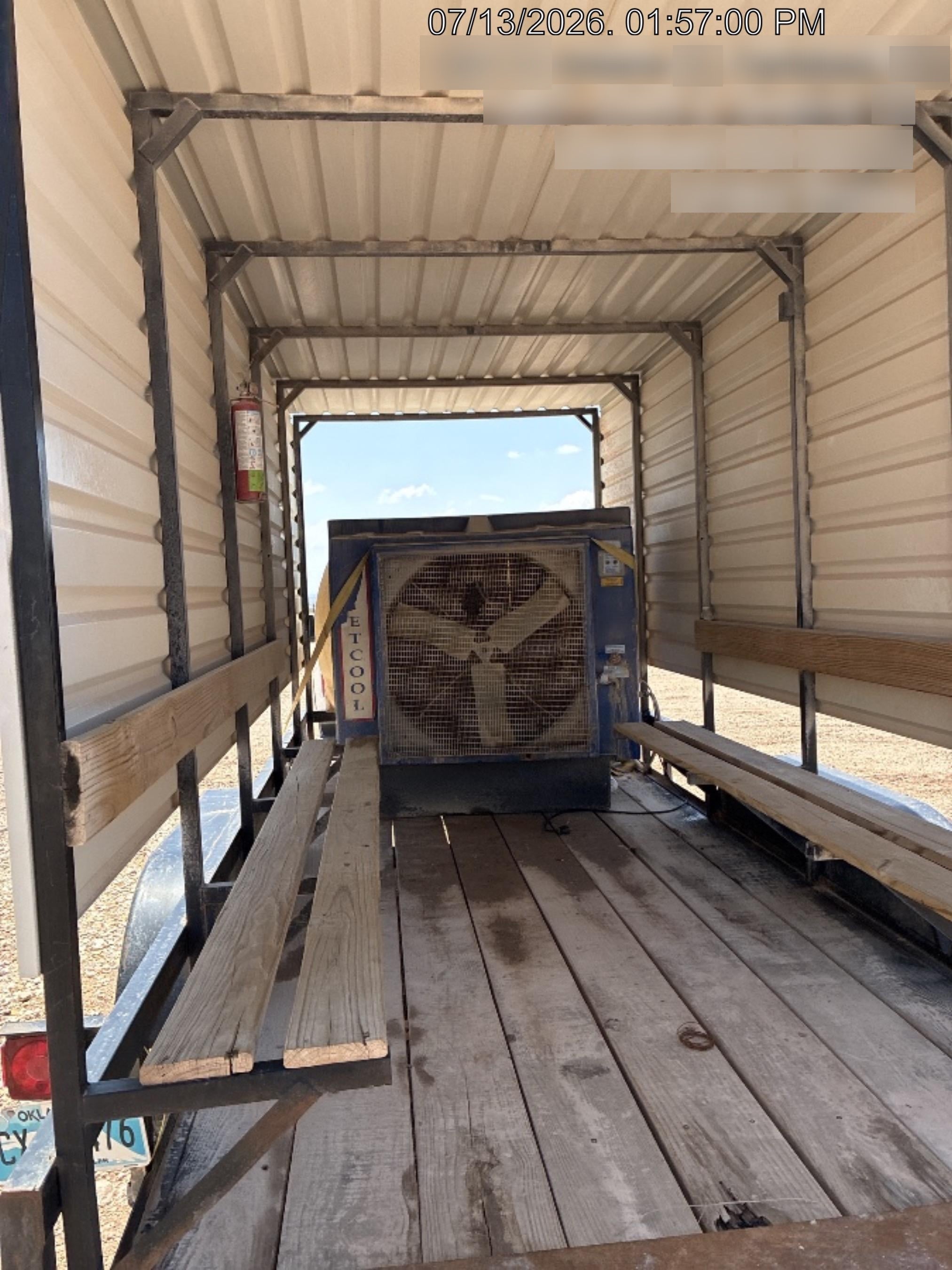 2019 CENTEX Cooling Trailer