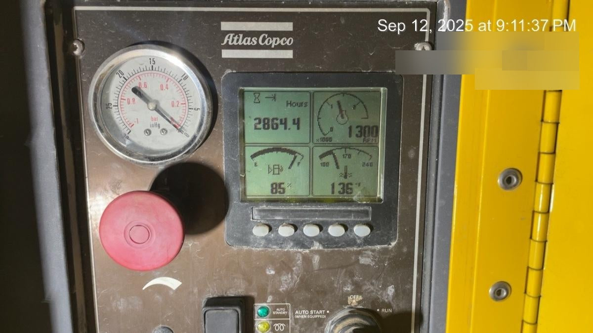 2020 ATLAS COPCO PAS 100 HF CS Enclosed