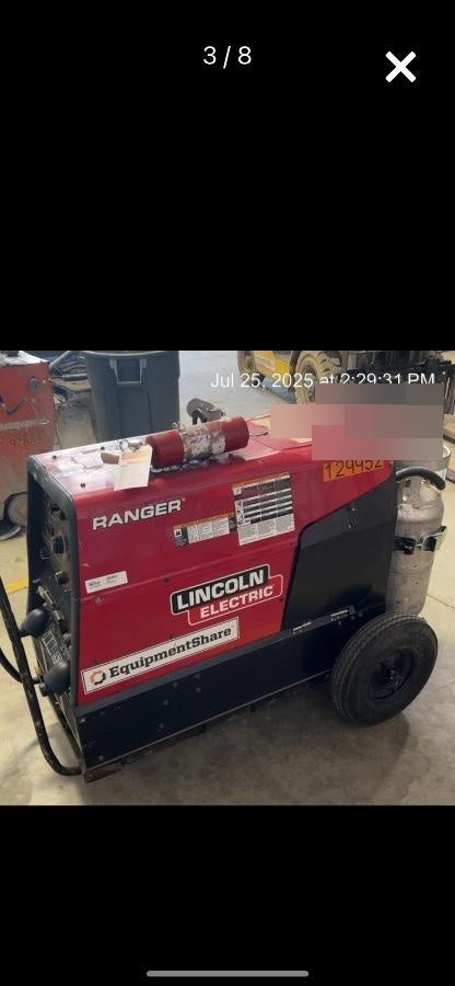 2021 Lincoln Electric Ranger 305 LPG K3430-1, Ranger 305 LPG, Undercarriage, Tank Holder & Strap, 10kw AC Gen, 25hp Kohler LPG Eng