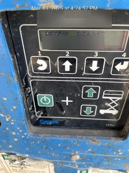 2019 Genie GS-4047 Folding rails with half height swing gate