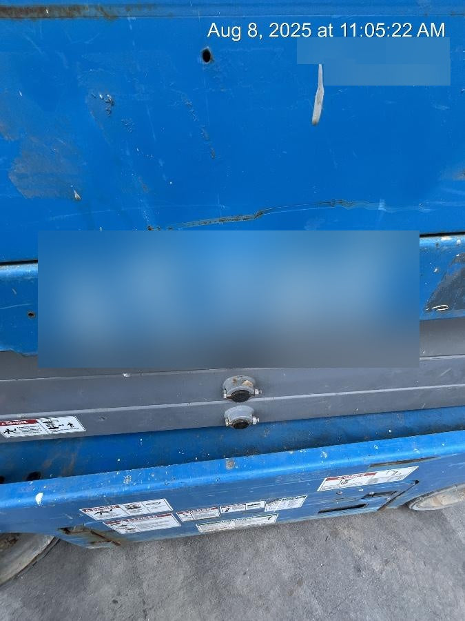 2019 Genie GS-1930 Fixed rails with chain Entry