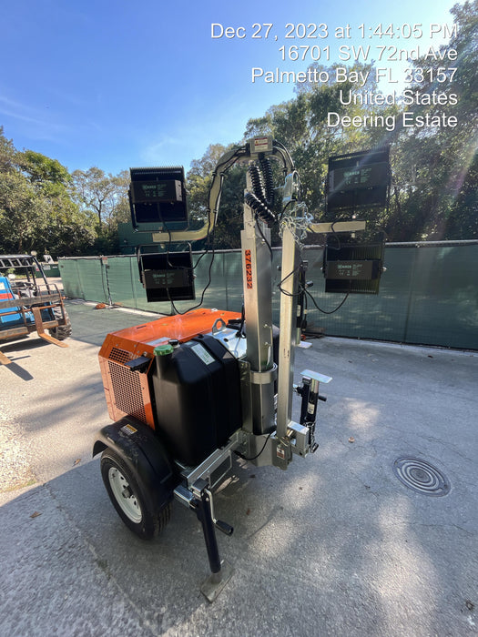 2023 Wanco WLTT-4MM4K Diesel, Deep Sea Controller, Shore Power Plug, Auto Start, (4) 350W LED Floodlights, 4kW Generator, 60 Gal Fuel Tank, 2" Ball, T3