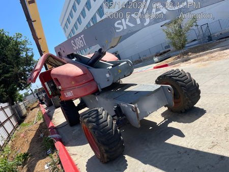 2018 Skyjack SJ86T Skyjack SJ86T w/Diesel Engine, Foam Filled Tires, Flashing Beacon, Glazier Kit