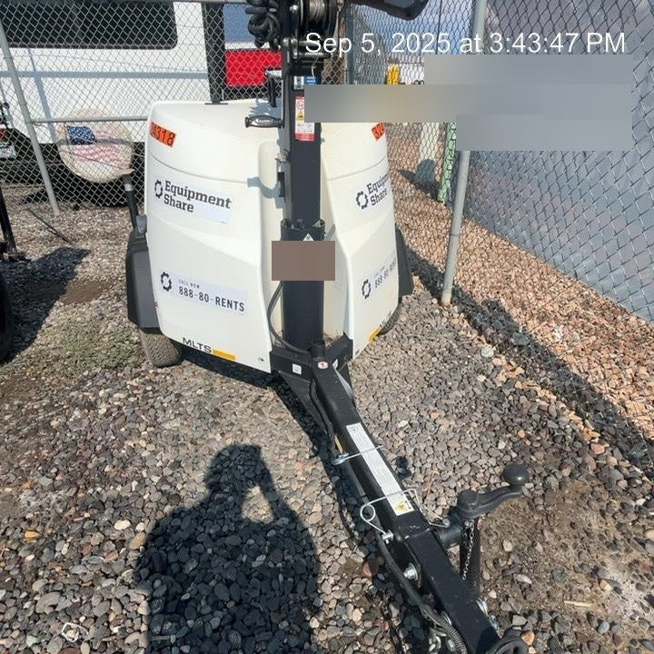 2023 Generac MLT2 Diesel, Flex Switch 120V Input, Powerzone Controller, (4) 320W LED Lights, 4kW Generator, 39.9 Gal Fuel Tank, 2" Ball, T3