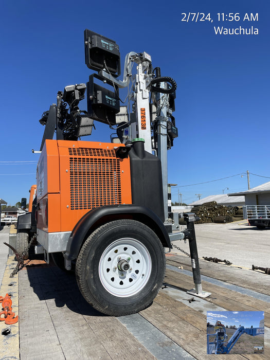 2023 Wanco WLTT-4MM4K Diesel, Deep Sea Controller, Shore Power Plug, Auto Start, (4) 350W LED Floodlights, 4kW Generator, 60 Gal Fuel Tank, 2" Ball, T3