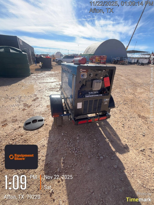 2025 MILLER ELECTRIC BIG BLUE 400