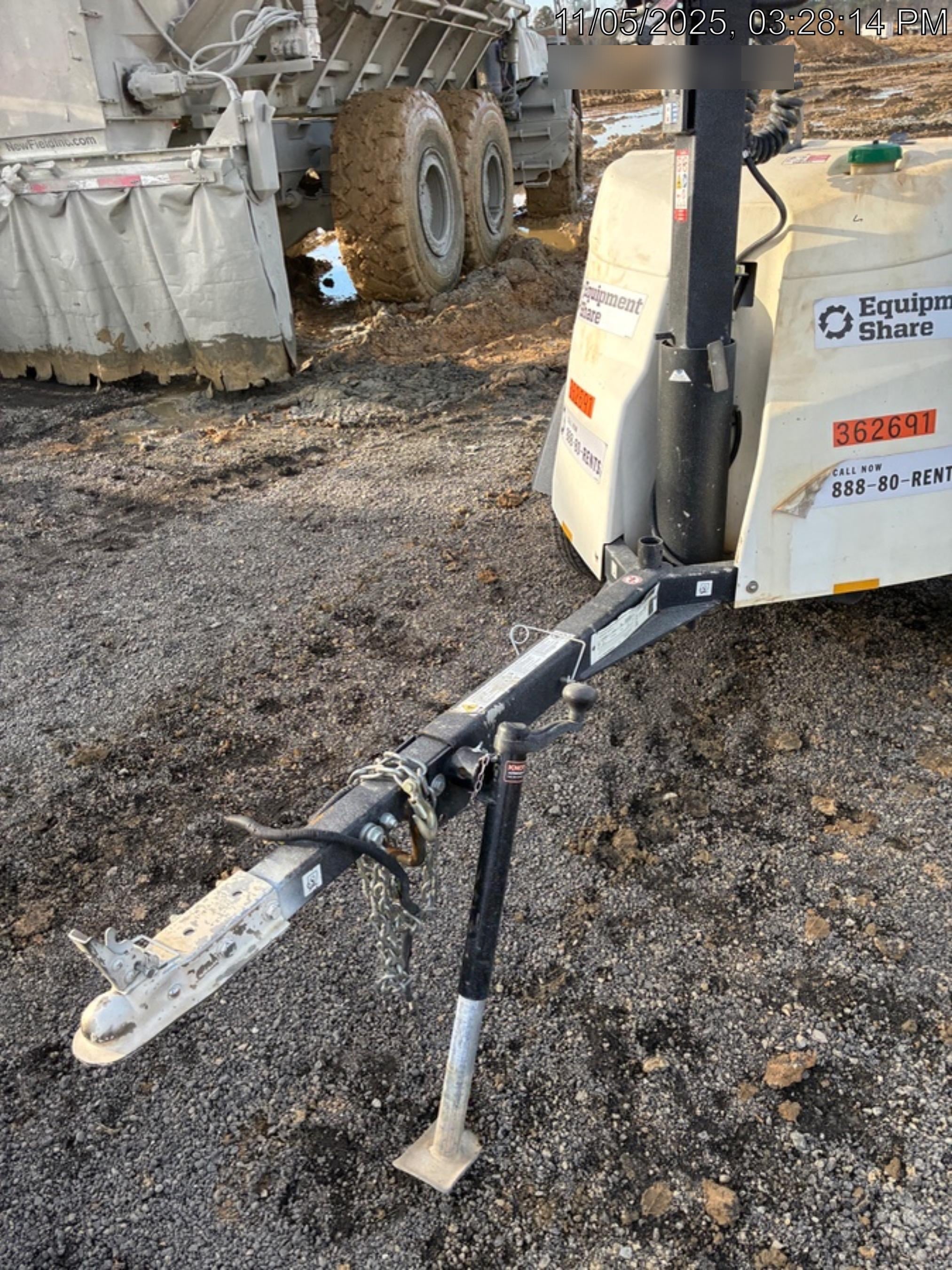 2023 Generac MLT2 Diesel, Flex Switch 120V Input, Powerzone Controller, 
(4) 320W LED Lights, 4kW Generator, 39.9 Gal Fuel Tank, 2" Ball, T3