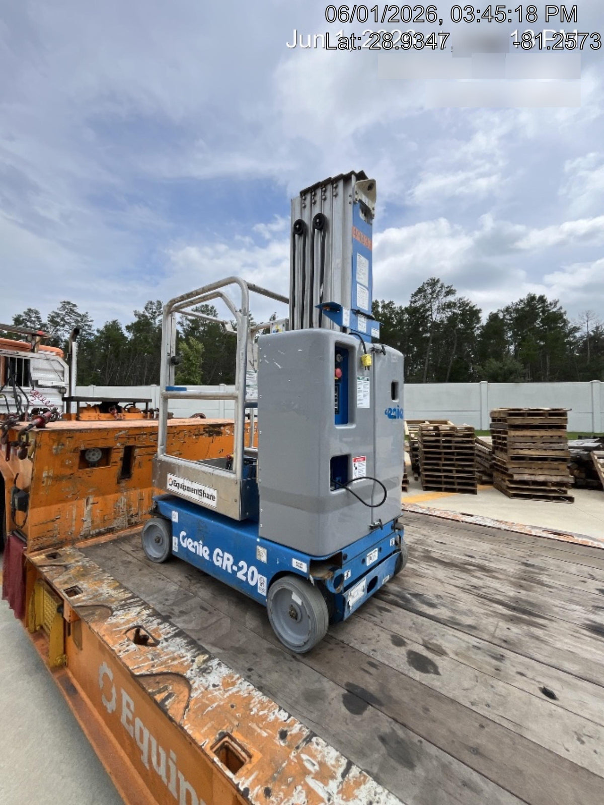 2019 GENIE GR-20