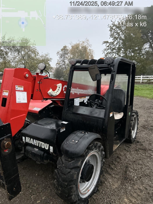 2020 Manitou MTA5519 Canopy, Solid Tires, Work Lights, Beacon, Aux Hydraulics, Back up Alarm, Mirrors, ES Keypad