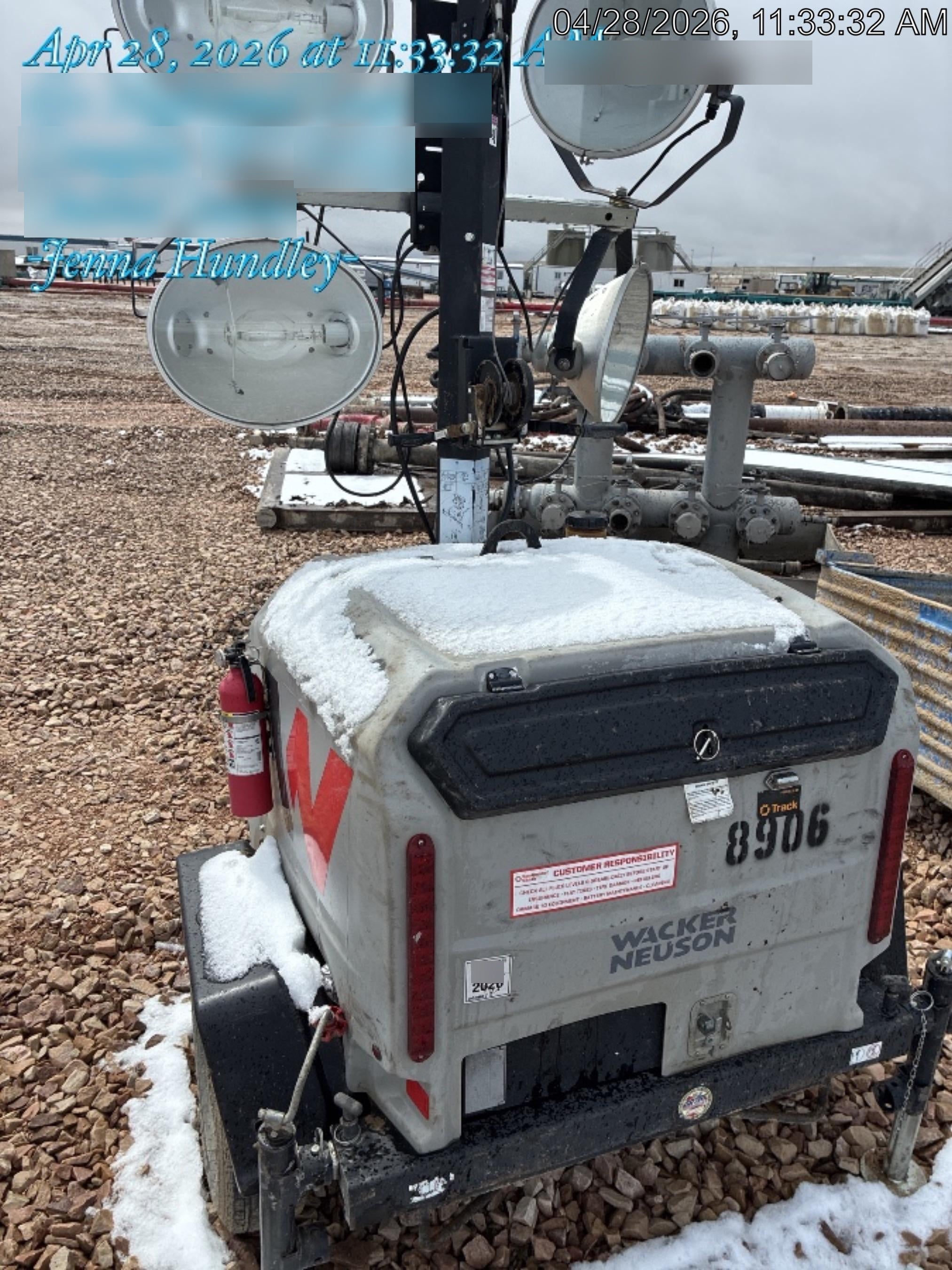 2018 Wacker Neuson LTV6L-MH Wacker Neuson LTV6L Towable Light Tower