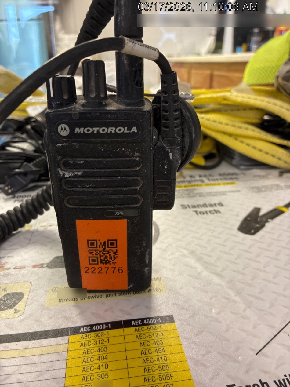 2022 MOTOROLA XPR3300E