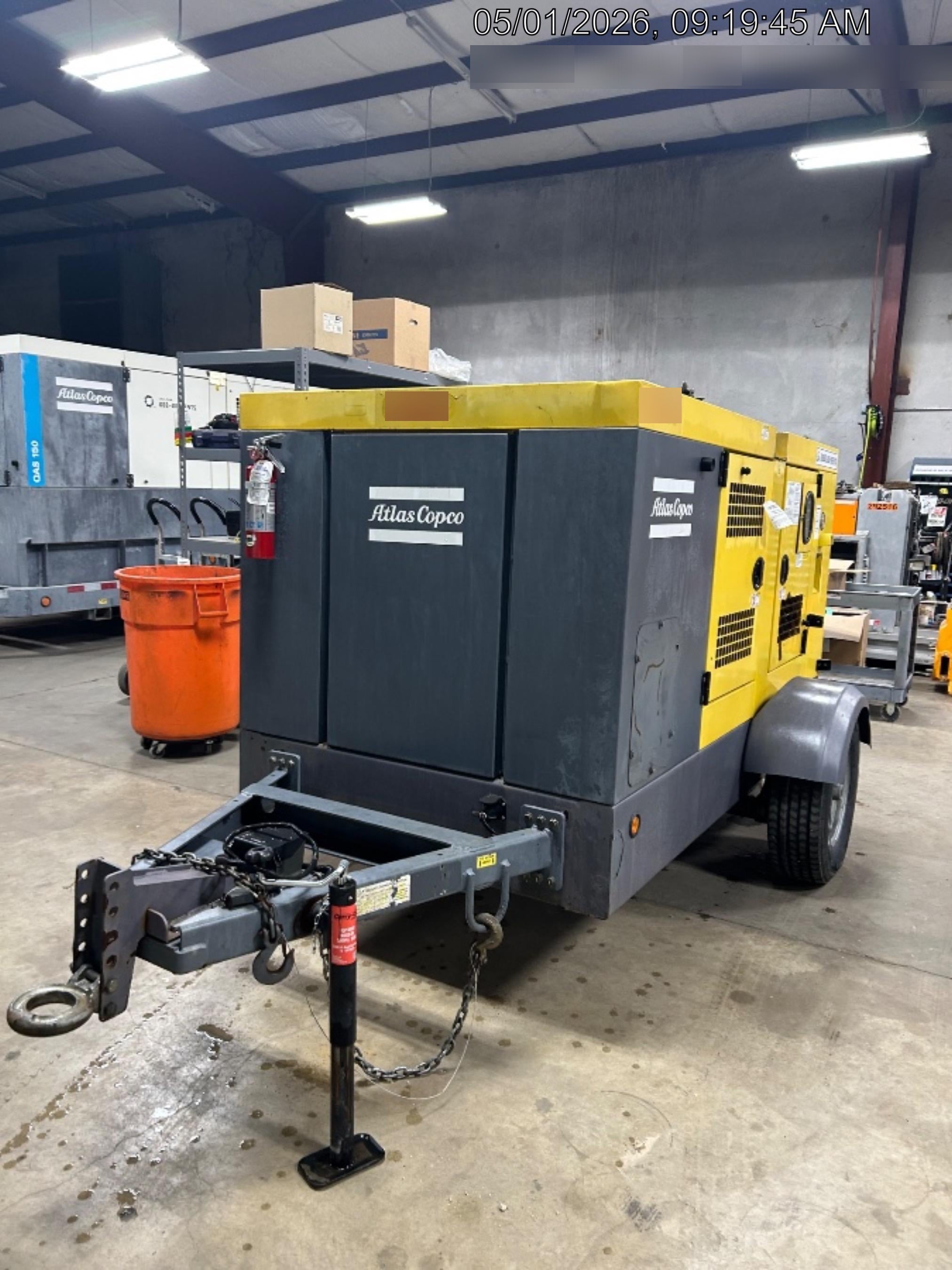 2020 ATLAS COPCO PAS 150 HF CS Enclosed