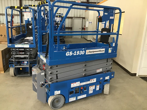 2019 Genie GS-1930 Fixed Rails with Chain Entry