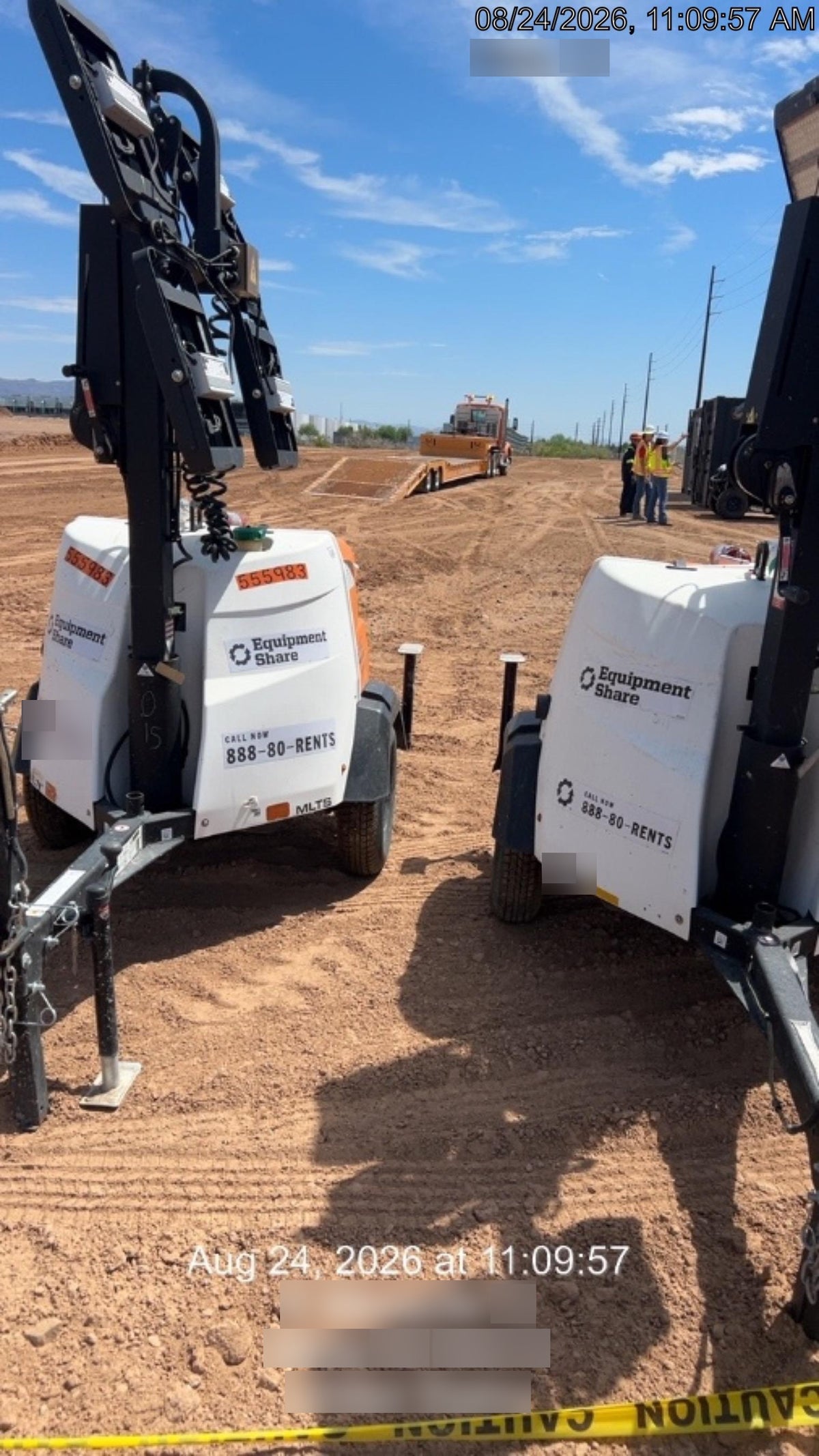 2024 Generac MLT2 Diesel, Flex Switch 120V Input, Powerzone Controller, 
(4) 320W LED Lights, 4kW Generator, 39.9 Gal Fuel Tank, 2" Ball, T3