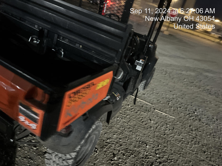 2024 Kubota RTV-X1140W-H 4WD, LED Strobe, Windshield Acrylic Clear, Plastic Canopy, Wire Harness Kit, Backup Alarm