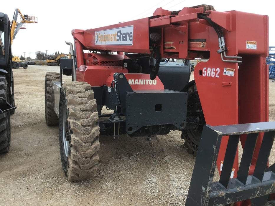 2018 Manitou 12042 Manitou MTA 12042, Solid Tires, 66" Carriage, Open ROPS, Flashing Beacon and Work Light Package