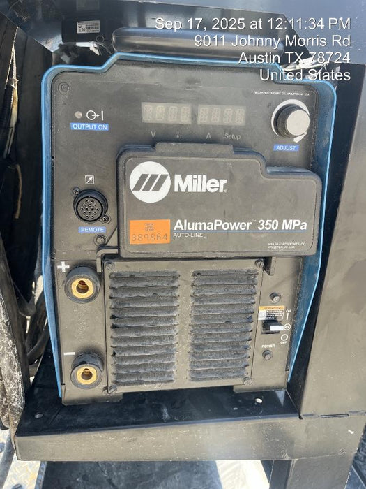 2023 MILLER ELECTRIC AlumaPower 350 MPA