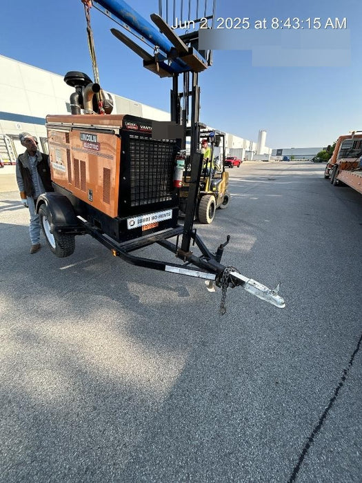 2021 Lincoln Electric Vantage 549X Ready Pak 3, ORANGE (includes trailer, cable rack, fender light kit)