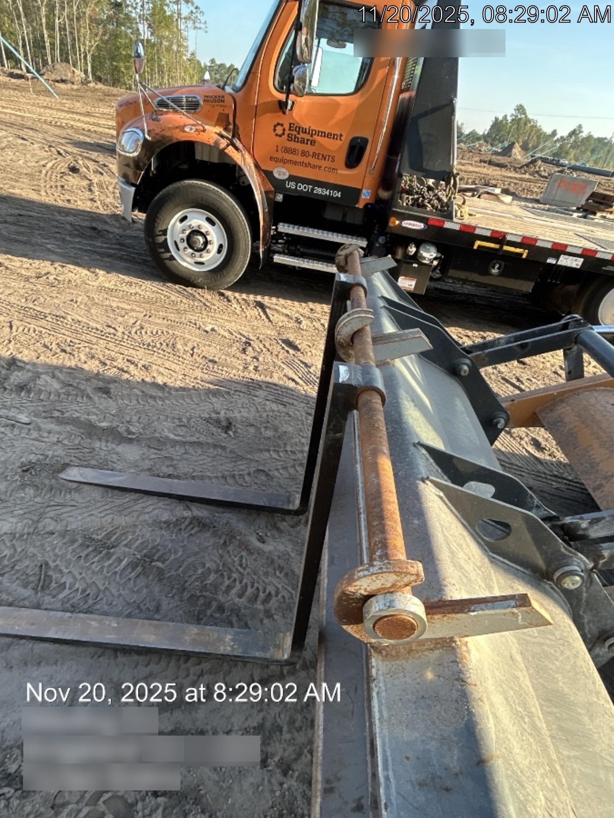 2014 WERK-BRAU 42" Forks - Backhoe