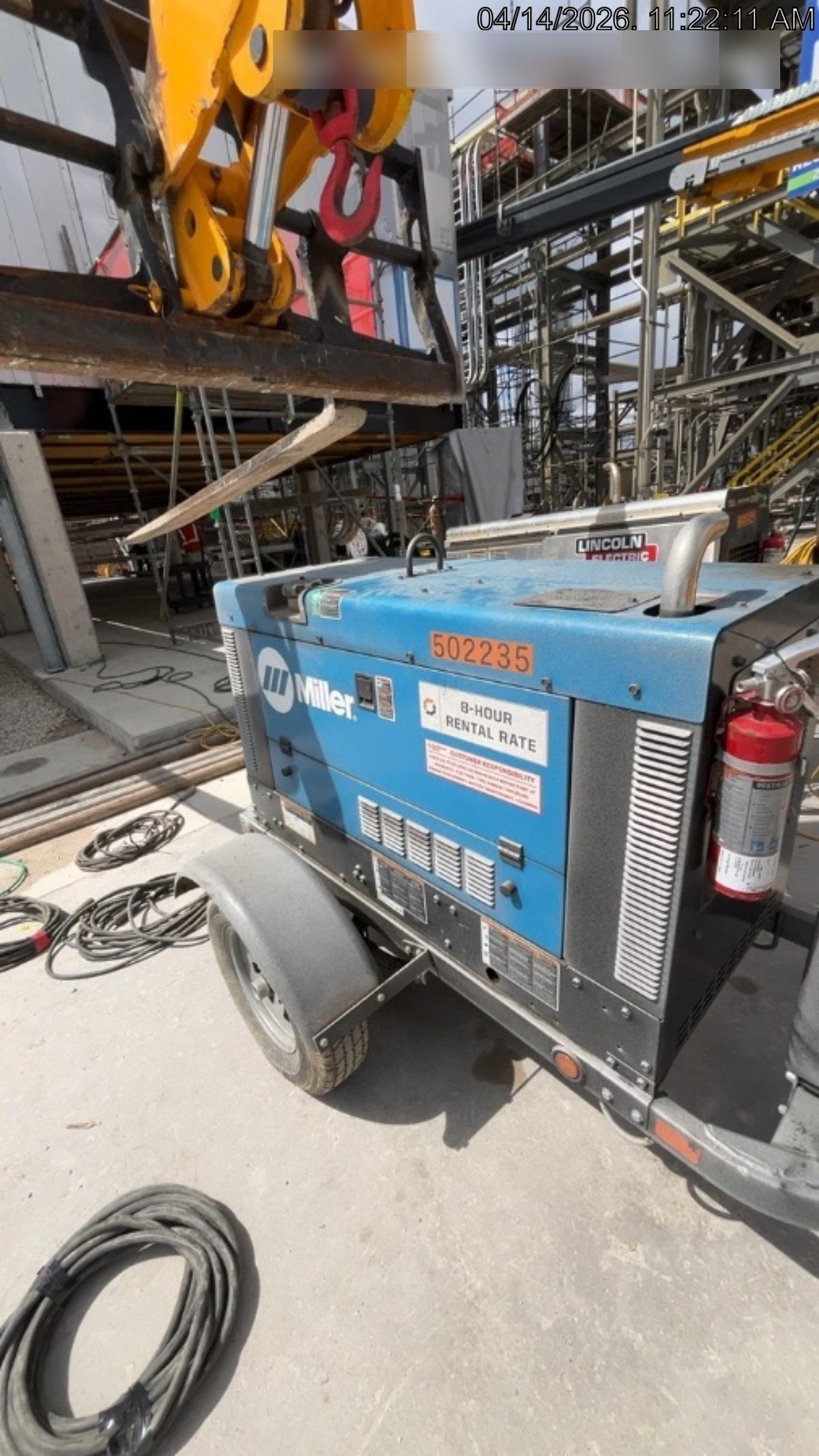 2025 MILLER ELECTRIC BIG BLUE 400
