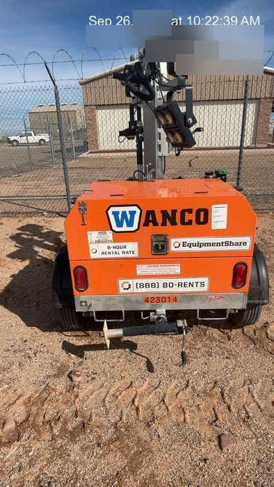 2024 Wanco WLTT-4MM4K Diesel, Deep Sea Controller, Shore Power Plug, Auto Start, (4) 350W LED Floodlights, 4kW Generator, 60 Gal Fuel Tank, 2" Ball, T3