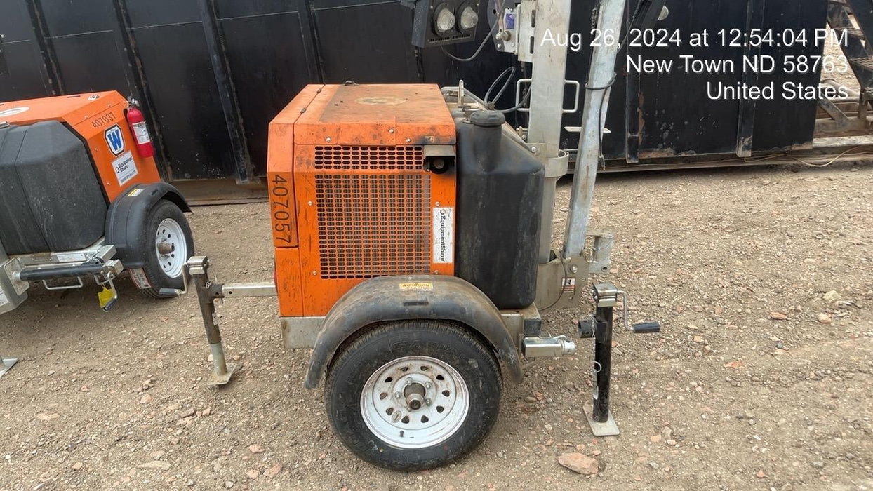 2024 Wanco WLTT-4MM4K Diesel, Deep Sea Controller, Shore Power Plug, Auto Start, (4) 350W LED Floodlights, 4kW Generator, 60 Gal Fuel Tank, 2" Ball, T3