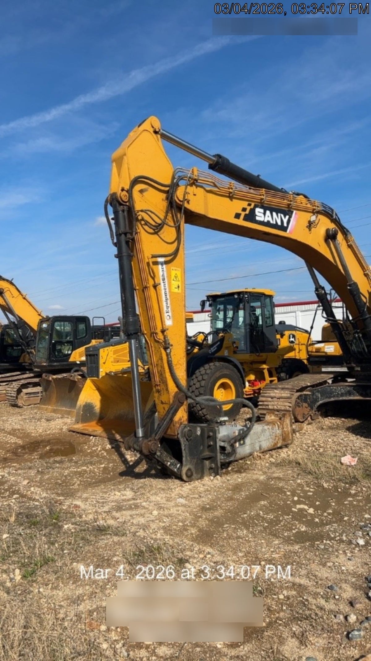 2022 SANY SY365C LC