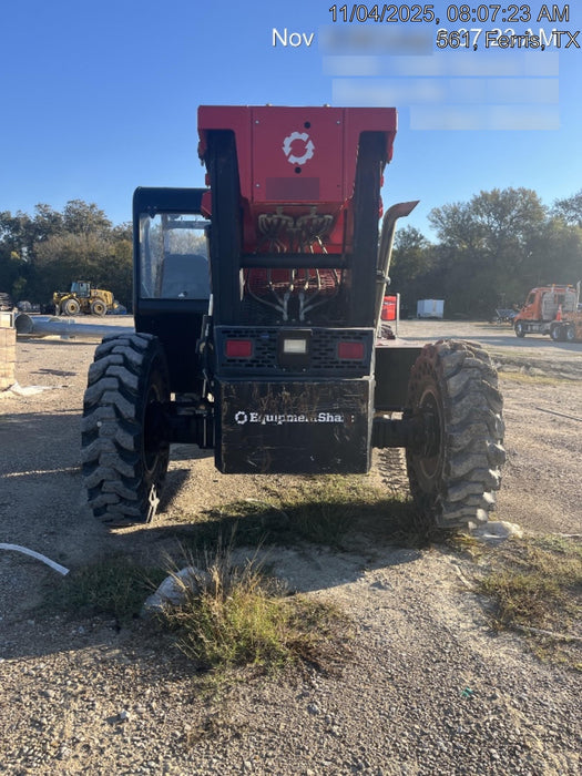 2019 Manitou 12042 Canopy, 120 HP , Solid Tires, Work Lights, Lift Hook, Auxiliary Hydraulics 66" Carriage and 60" Forks
