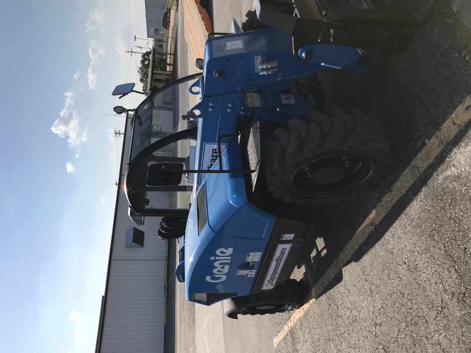 2020 Genie GTH-5519 Cab/Heat/Air, Solid Tires, Work Lights, Beacon, Aux Hydraulics, Back up Alarm