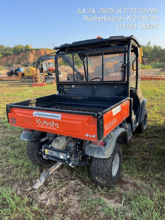 2020 Kubota RTV-X900 4wd Utility Cart, Diesel, 2 Seat, LED Strobe, Windshield Tempered Glass, Plastic Canopy, Wire Harness Kit, Backup Alarm