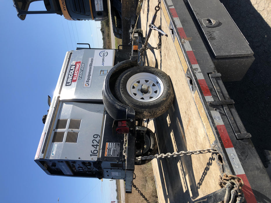 2018 Lincoln Electric Vantage 322 Lincoln Vantage 322 Welder Ready Pak 3 - Vantage 322, Trailer, Fender and light kit, Cable rack