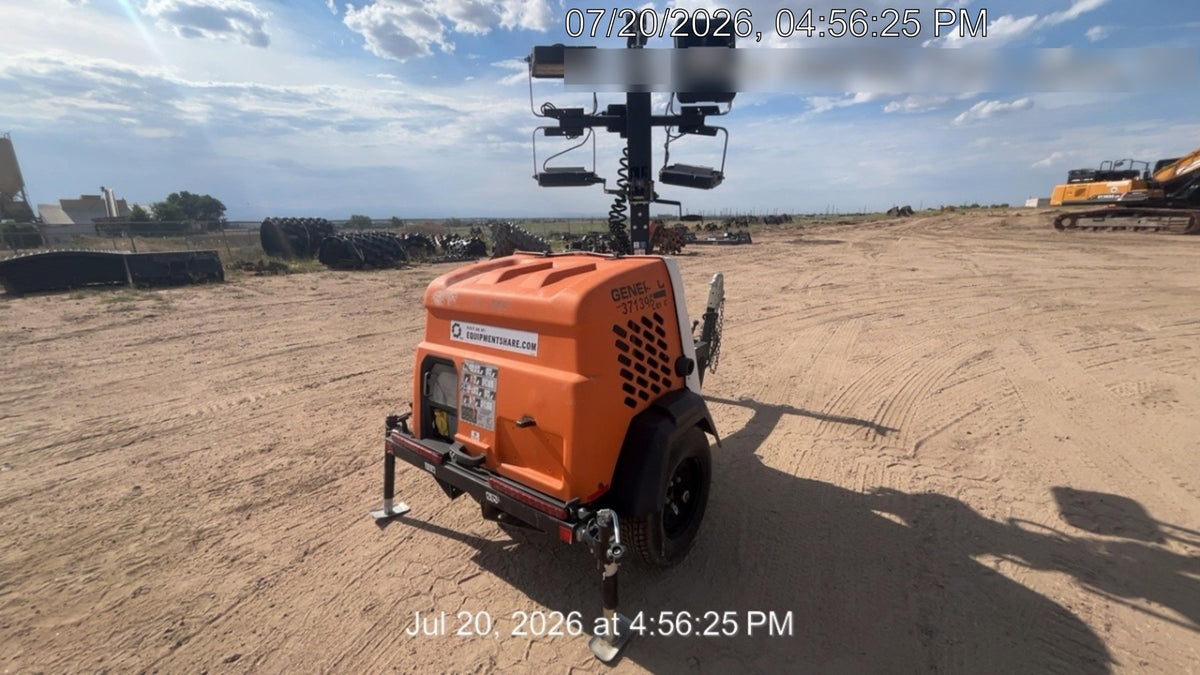 2023 Generac MLT2 Diesel, Flex Switch 120V Input, Powerzone Controller, 
(4) 320W LED Lights, 4kW Generator, 39.9 Gal Fuel Tank, 2" Ball, T3