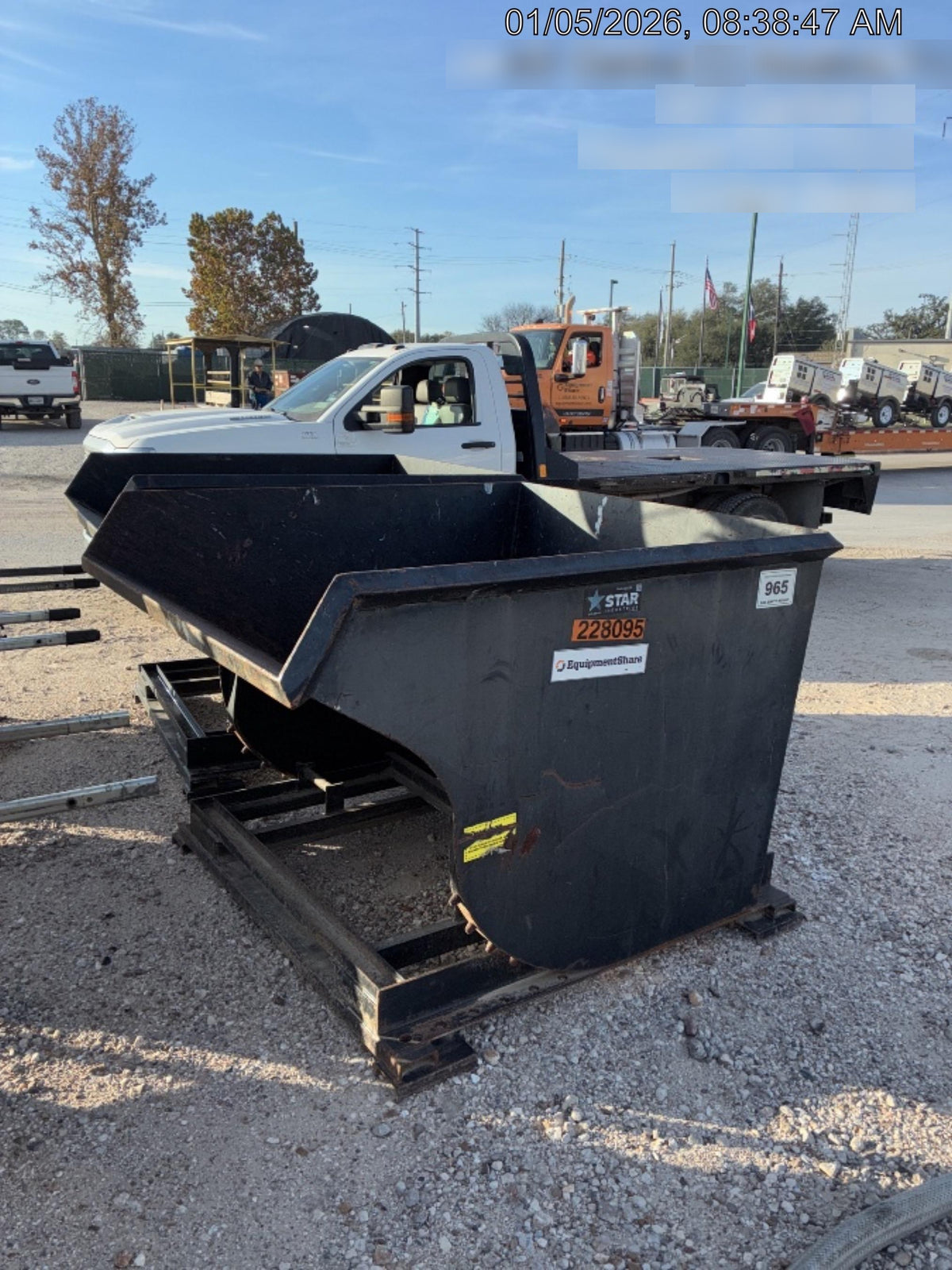 2022 STAR INDUSTRIES M-1820 - Self-Dump Hopper