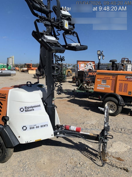 2023 Generac MLT2 Diesel, Flex Switch 120V Input, Powerzone Controller, 
(4) 320W LED Lights, 4kW Generator, 39.9 Gal Fuel Tank, 2" Ball, T3