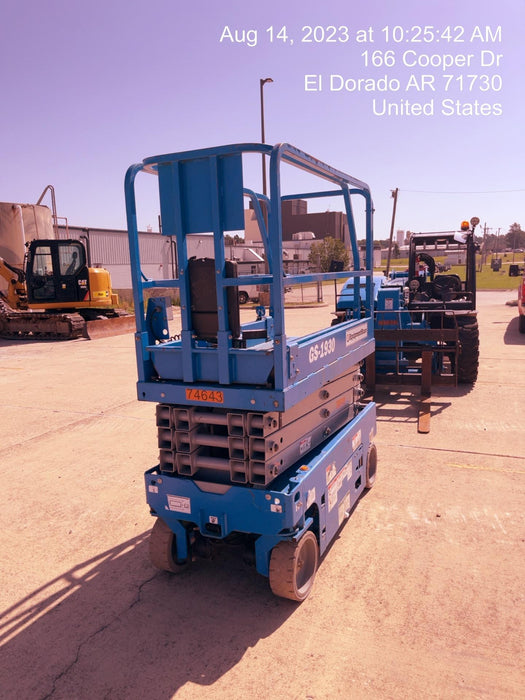 2020 Genie GS-1930 Fixed rails with chain entry gate - Pre A92.20