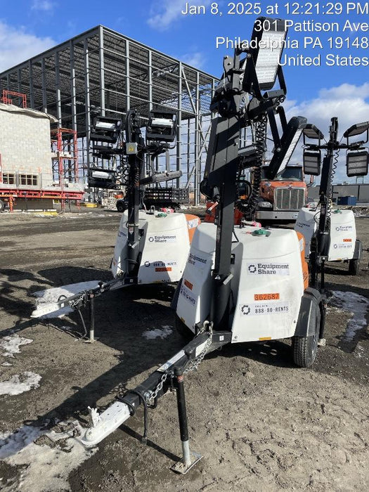 2023 Generac MLT2 Diesel, Flex Switch 120V Input, Powerzone Controller, 
(4) 320W LED Lights, 4kW Generator, 39.9 Gal Fuel Tank, 2" Ball, T3