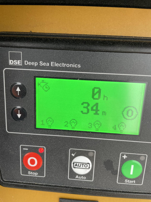 2022 Allmand NLV3GR (4) LED Light Fixture 350W, 23' Vertical Mast, 3kW Prime, Towable, ES Decals, T3