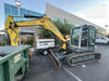 2019 Wacker Neuson ET90 Enclosed Cab, Hybrid Tracks, Long Dipperstick, T4, Hydraulic Thumb w/Manual QC, Buckets: 18/24/36"